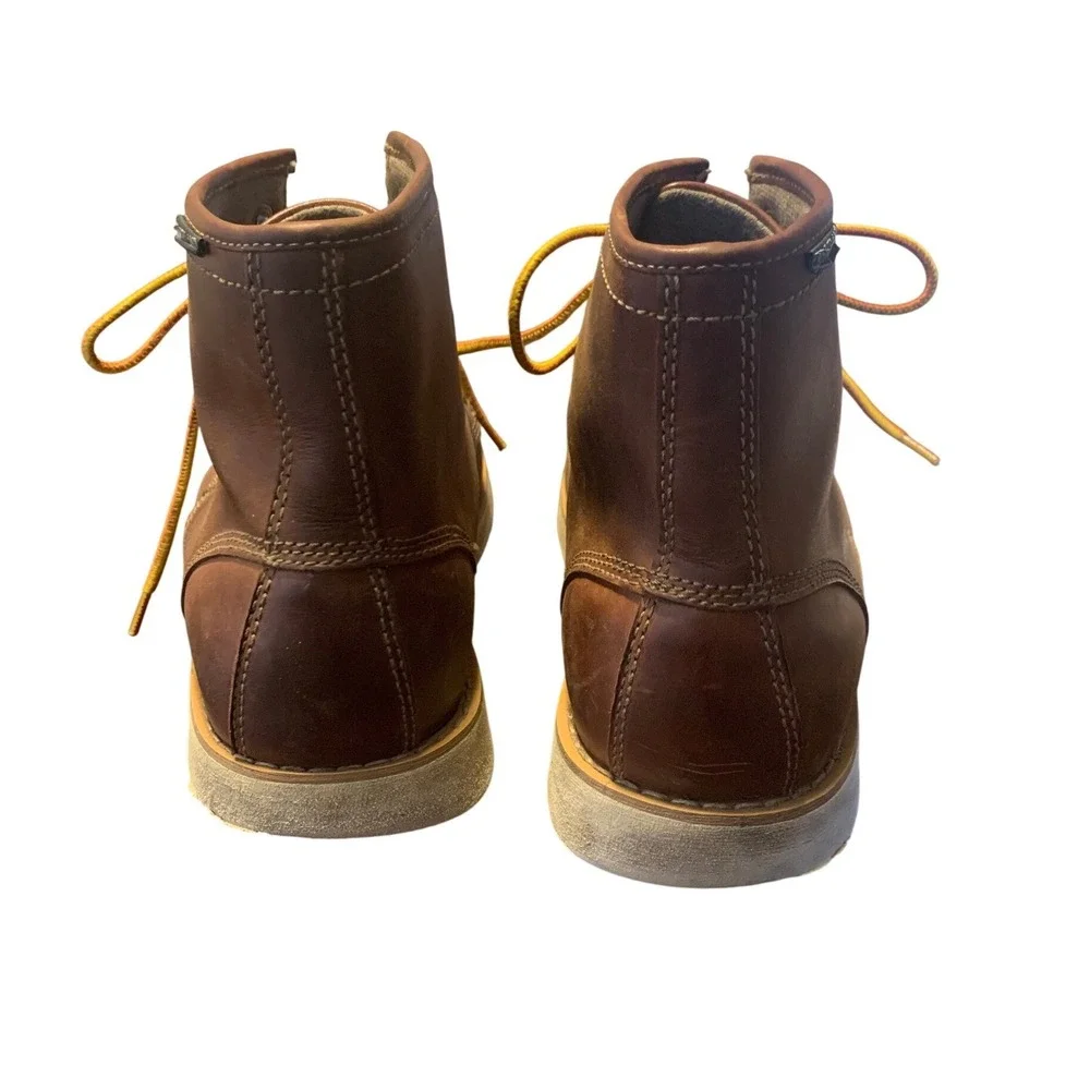 Eastland Lumber Up‎ Mens Brown Leather Moc Toe Work Boots 10D
